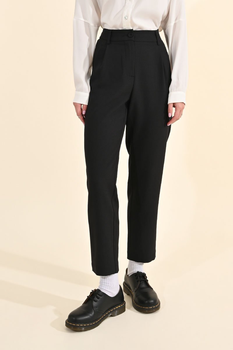 Trousers - Black - Molly Bracken - Women's
