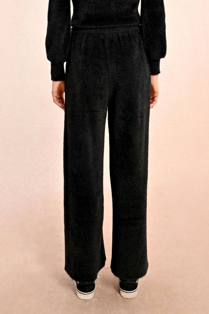 Pantalon Palazzo - Noir - Molly Bracken - Femme