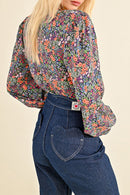 Jean 7/8 Taille Haute - Bleu Foncé - Lili Sidonio - Femme