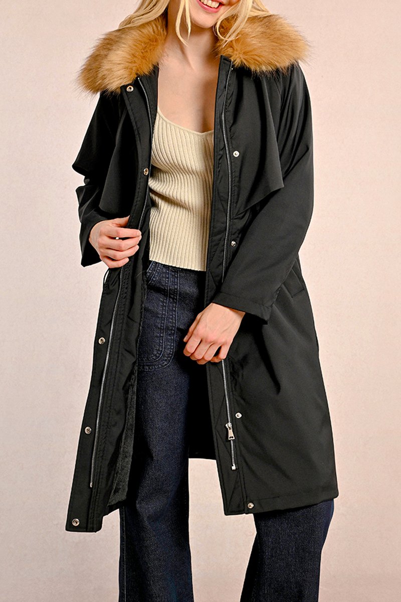 Trench - Noir - Molly Bracken - Femme