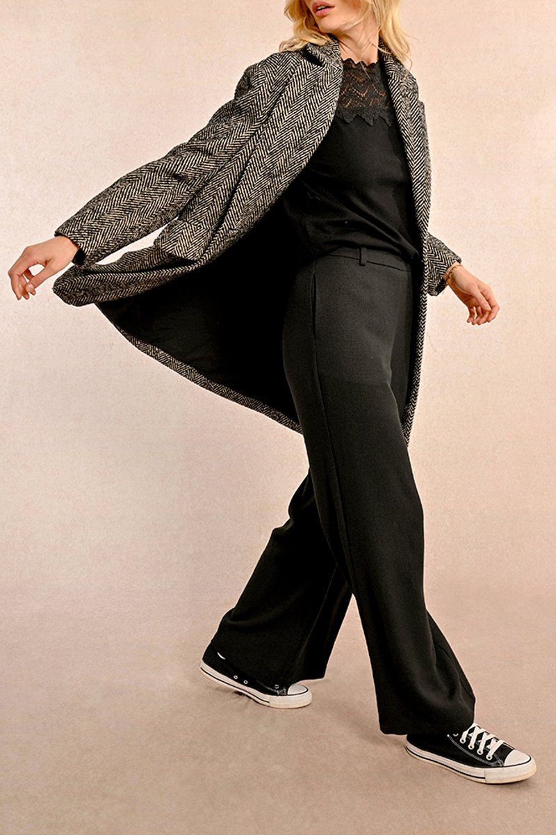 Coat - Black - Molly Bracken - Women's