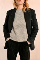 Wool Coat - Black - Molly Bracken - Women's