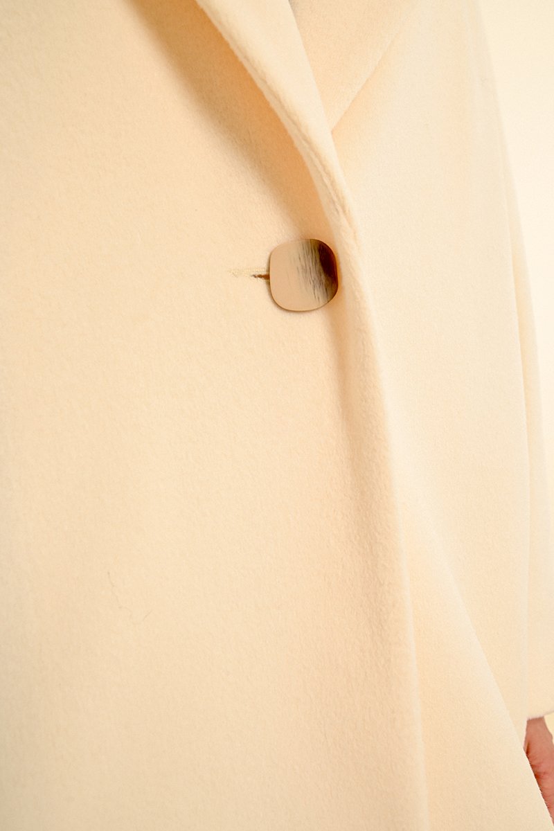 Coat - Cream - Molly Bracken - Women's