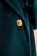 Coat - Teal Blue - Molly Bracken - Women's