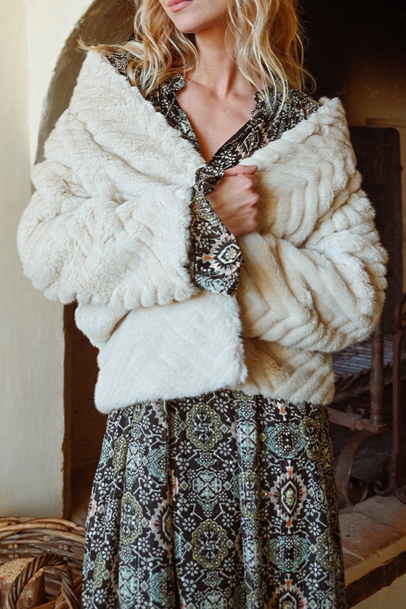 Manteau - Blanc Cassé - Molly Bracken - Femme