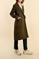 Manteau En Laine - Kaki - Molly Bracken - Femme