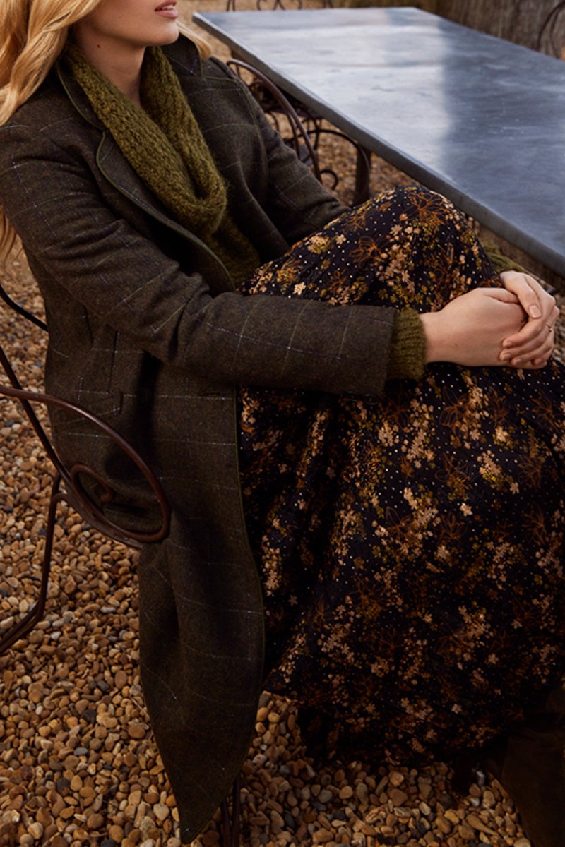 Manteau En Laine - Kaki - Molly Bracken - Femme