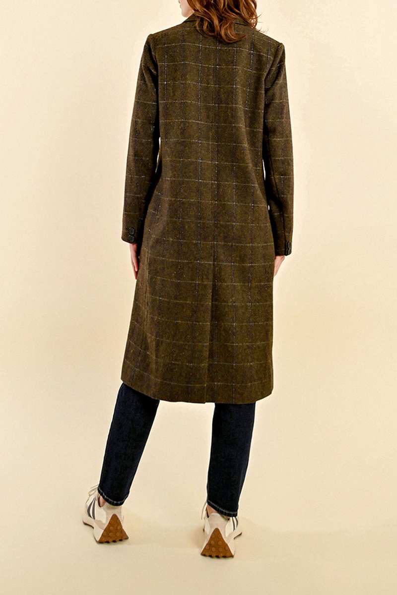 Manteau En Laine - Kaki - Molly Bracken - Femme