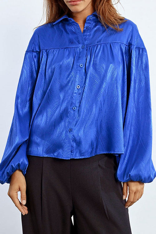 Top - Bleu - Lili Sidonio - Femme