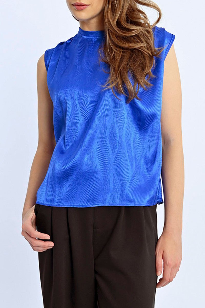 Top - Royal Blue - Lili Sidonio - Women's