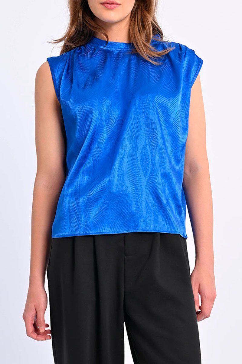 Top - Royal Blue - Lili Sidonio - Women's