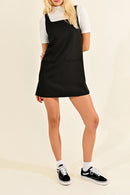 Dungaree Dress - Black - Lili Sidonio - Women's