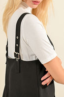 Dungaree Dress - Black - Lili Sidonio - Women's