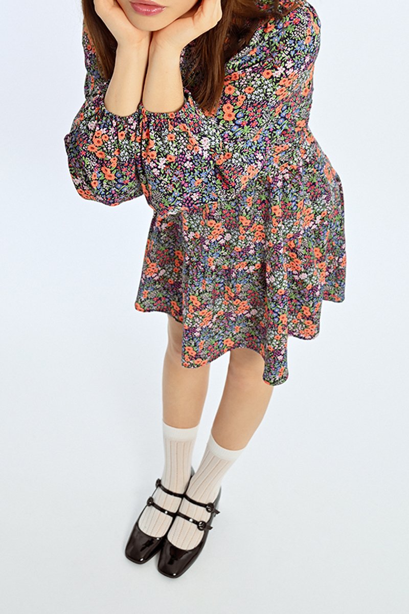 Straight Dress - Black - Lili Sidonio - Women's