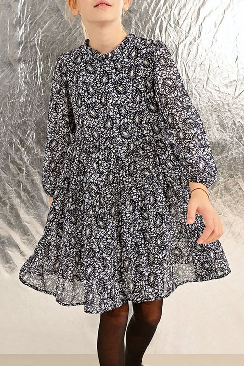 Skater Dress - Black - Molly Girl - Child