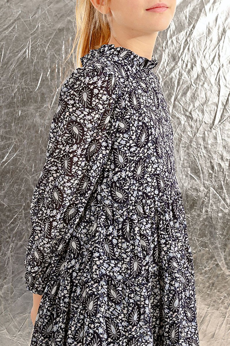 Skater Dress - Black - Molly Girl - Child