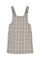 Dungaree Dress - Beige - Molly Girl - Child