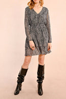 Skater Dress - Black - Molly Bracken - Women's