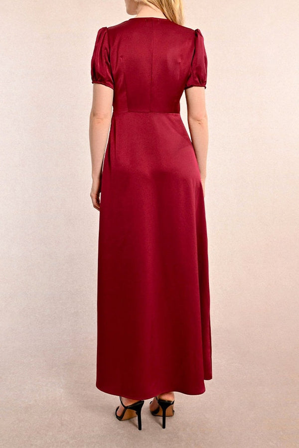 Vestido - Burdeos - Molly Bracken - Mujer