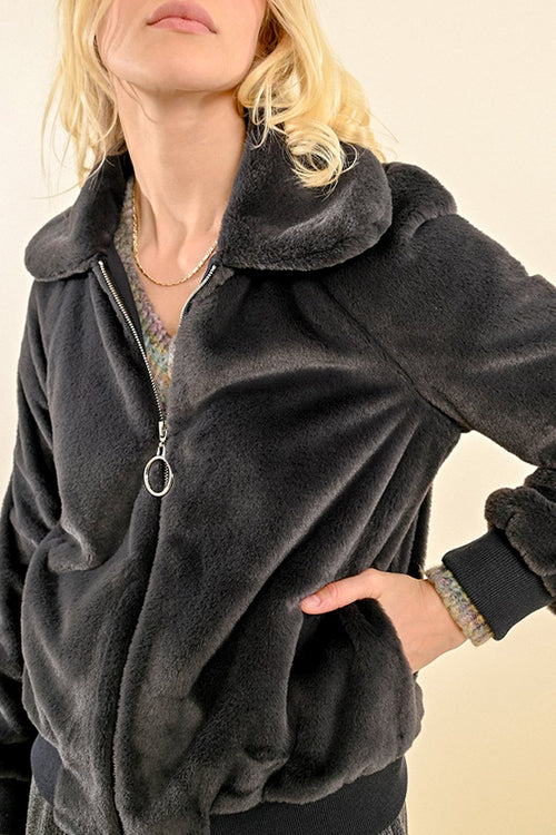 Jacket - Anthracite - Molly Bracken - Women's