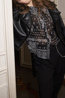 Chemisier - Noir - Lili Sidonio - Femme