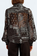 Chemisier - Noir - Lili Sidonio - Femme