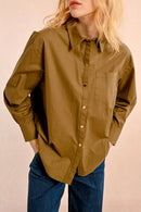 Shirt - Khaki - Molly Bracken - Women's