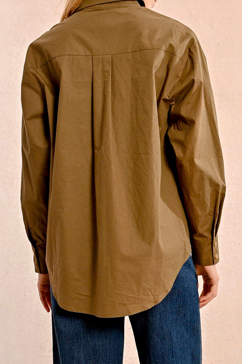 Shirt - Khaki - Molly Bracken - Women's