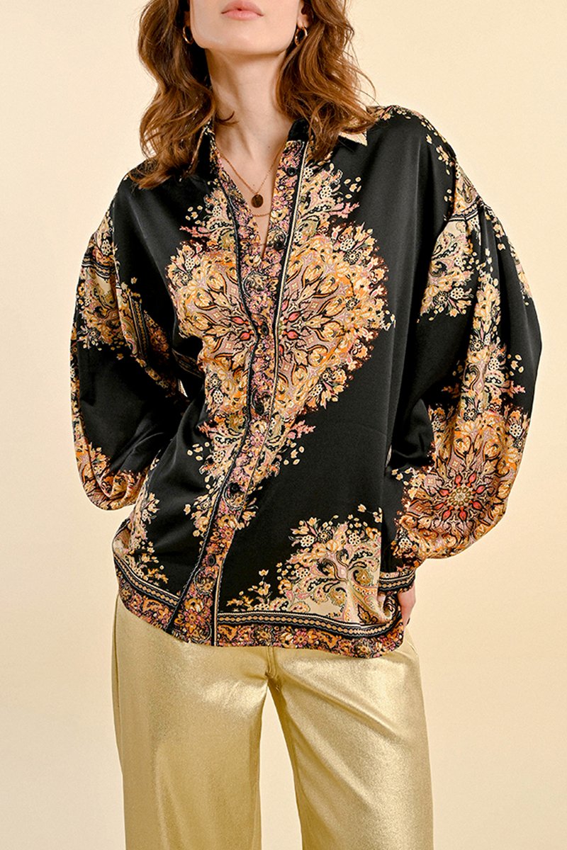 Chemisier - Noir - Molly Bracken - Femme