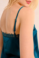Camisole - Teal Blue - Molly Bracken - Women's