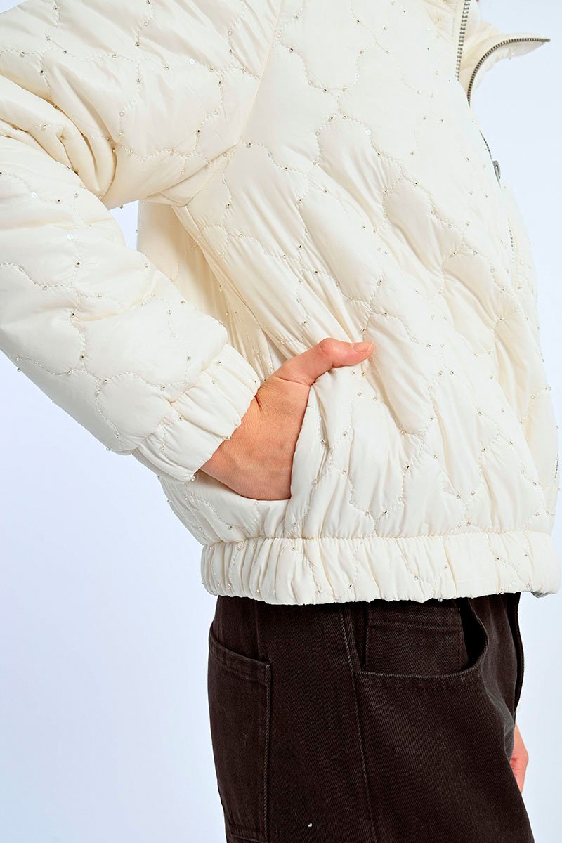 Doudoune - Ecru - Lili Sidonio - Femme