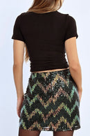 Crop Top - Black - Lili Sidonio - Women's