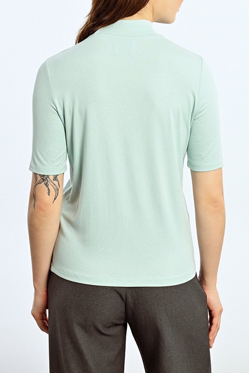 T-Shirt - Aqua Green - Lili Sidonio - Women's