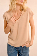 T-Shirt - Beige - Molly Bracken - Women