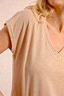 T-Shirt - Beige - Molly Bracken - Women