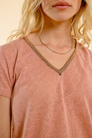 T-Shirt - Pink - Molly Bracken - Women