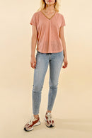 T-Shirt - Pink - Molly Bracken - Women
