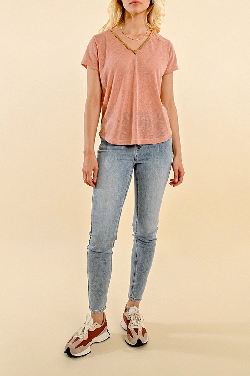 T-Shirt - Pink - Molly Bracken - Women