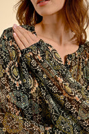 Blouse - Green - Molly Bracken - Women