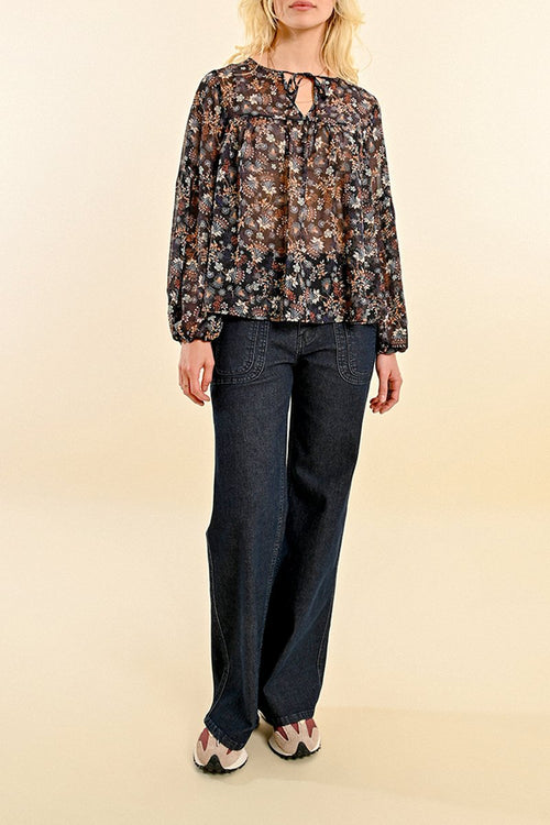 Blouse - Noir - Molly Bracken - Femme