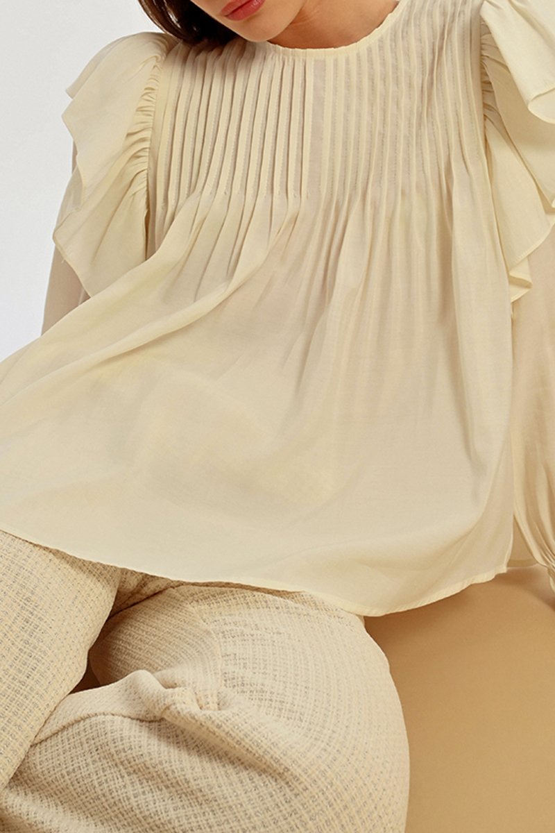 Blouse - Ecru - Lili Sidonio - Femme