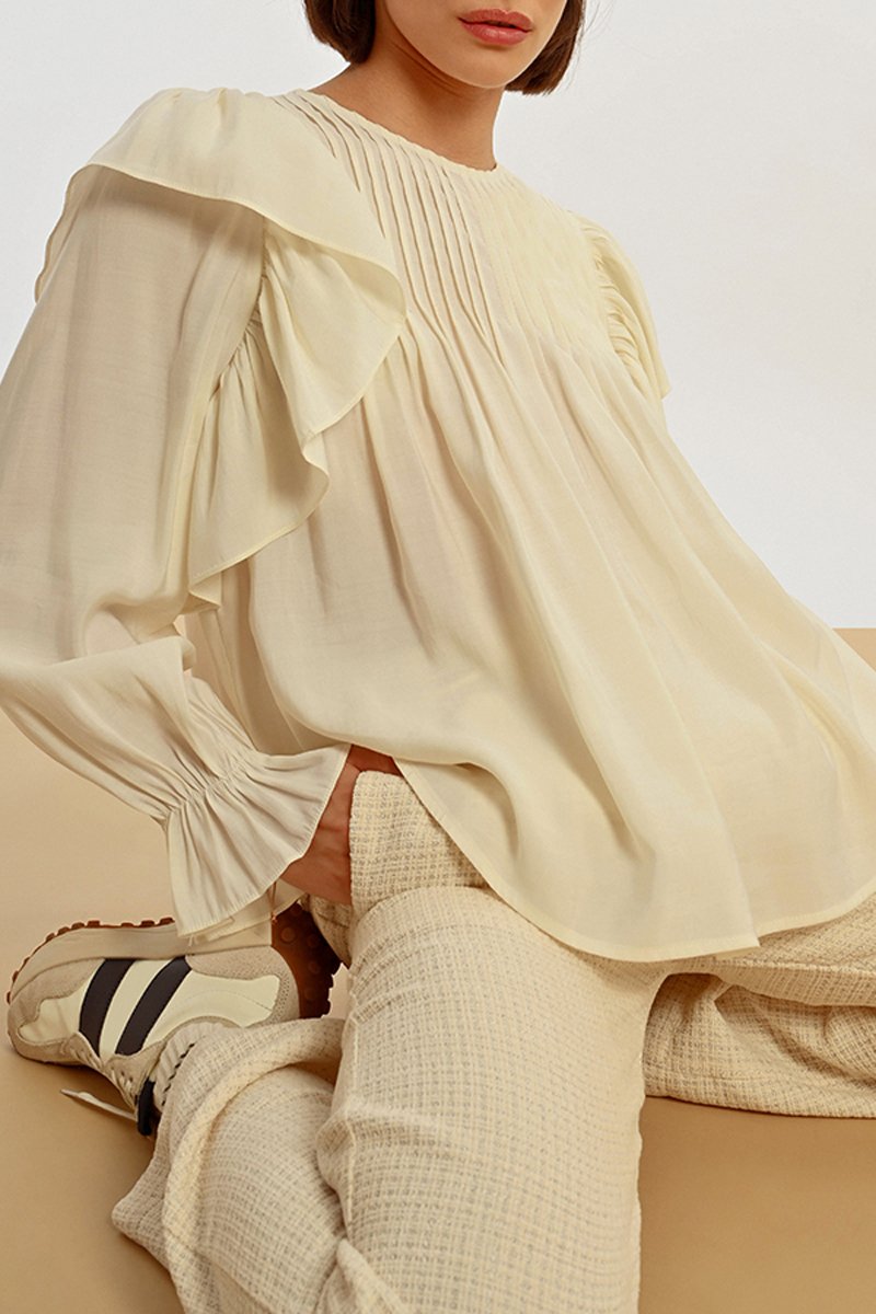 Blouse - Ecru - Lili Sidonio - Femme