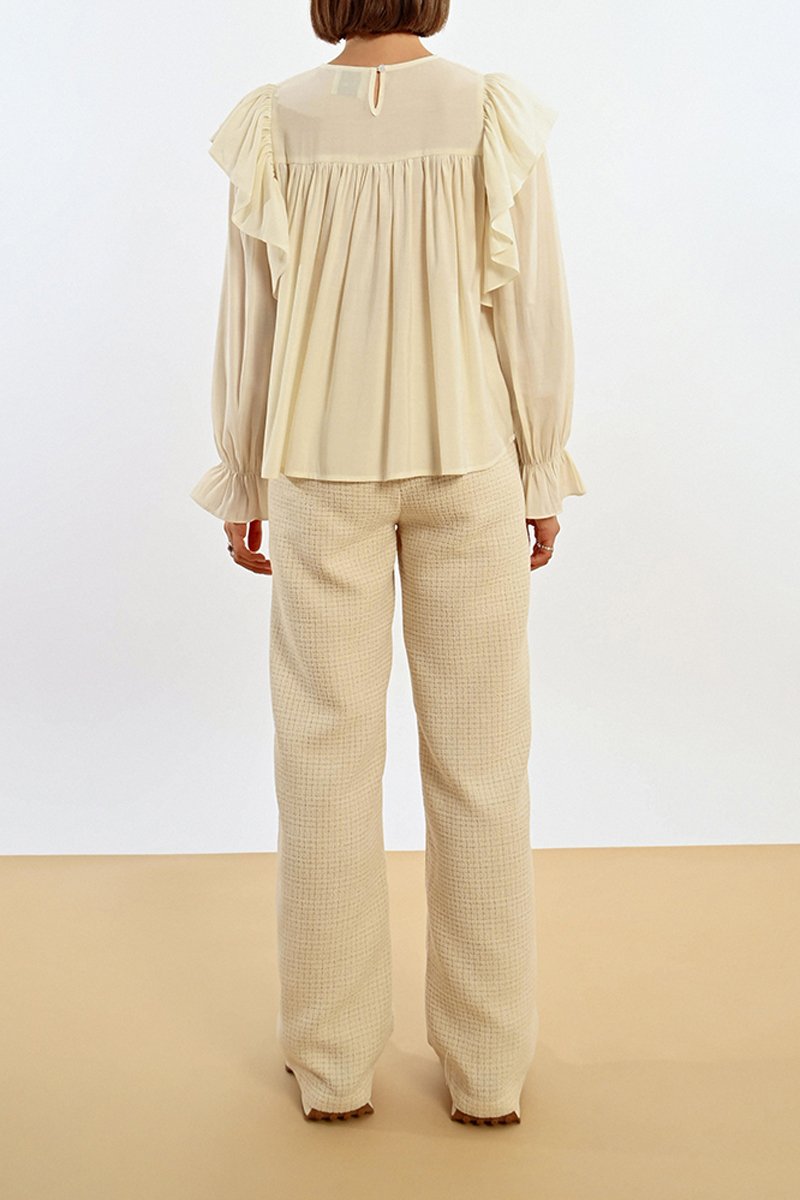 Blouse - Ecru - Lili Sidonio - Femme