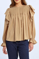 Blouse - Beige - Lili Sidonio - Women