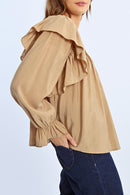Blouse - Beige - Lili Sidonio - Women