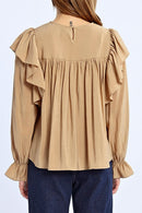 Blouse - Beige - Lili Sidonio - Women