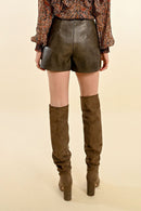 Shorts - Dark Brown - Molly Bracken - Women's