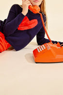 Jupe Droite - Orange - Molly Girl - Enfant