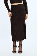 Long Skirt - Black - Lili Sidonio - Women's