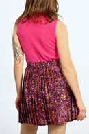 Pleated Skirt - Pink - Lili Sidonio - Women's